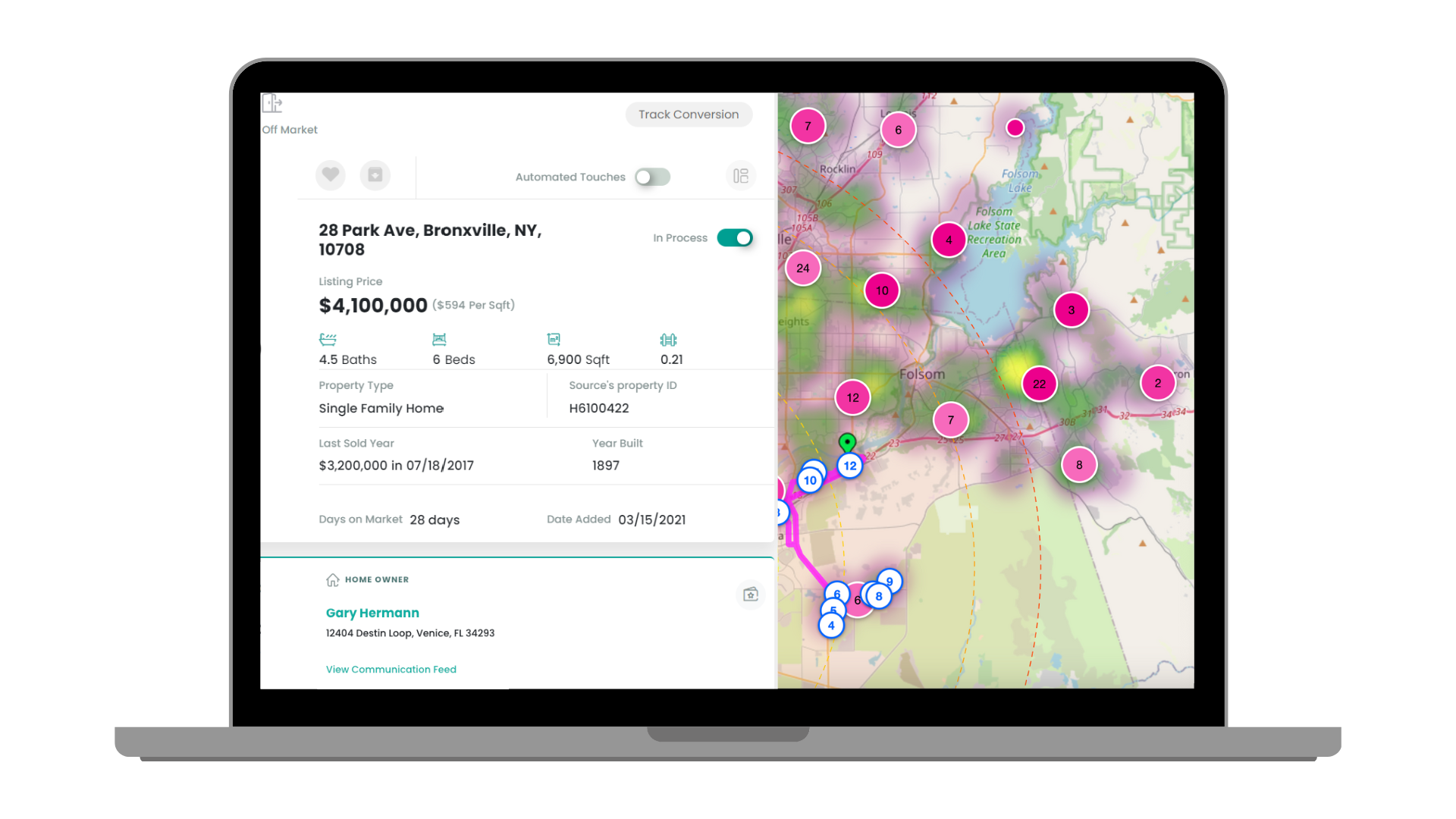 Sharp, actionable data graph